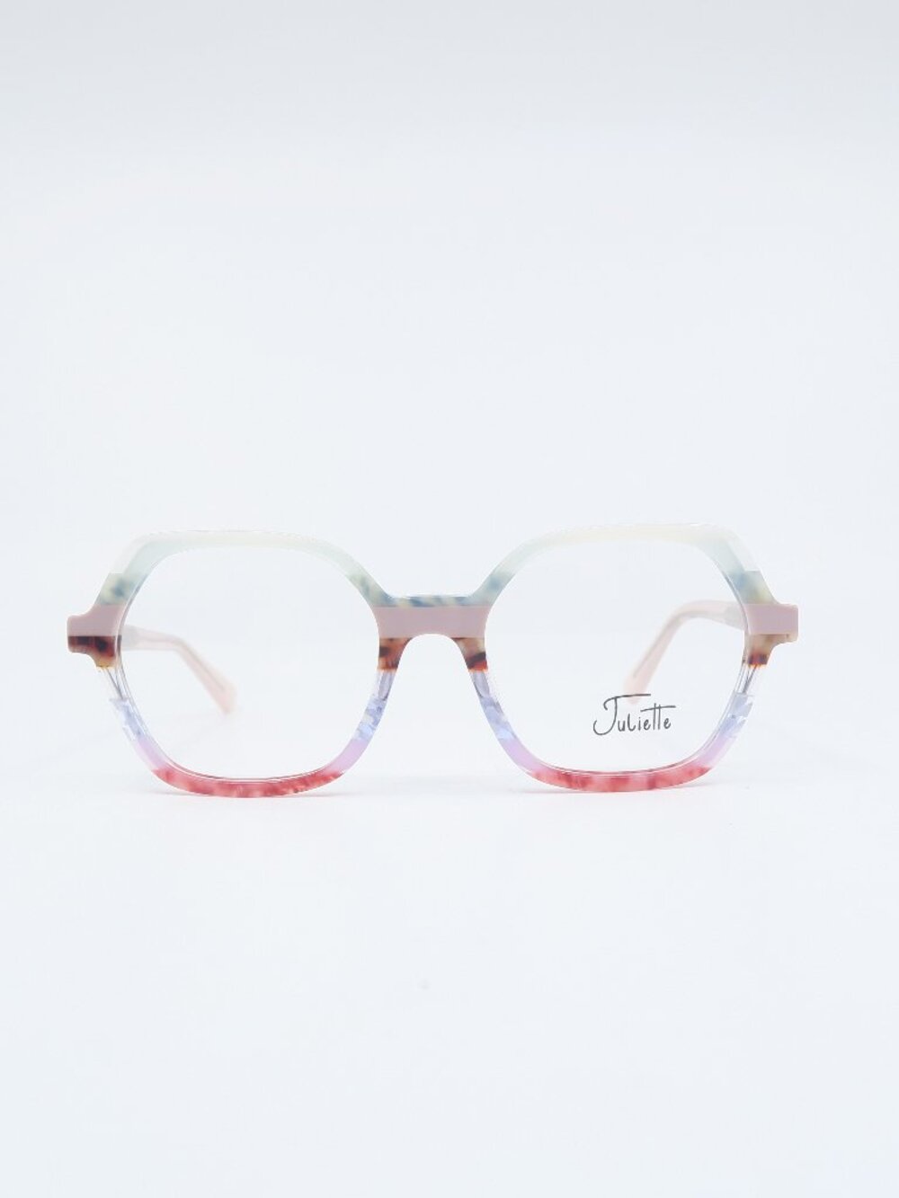 Juliette GX88019 COL2 Geometric Multicolor Modern Women's New Eyeglasses.